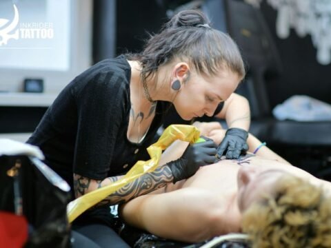 Custom tattoo work at Inkrider